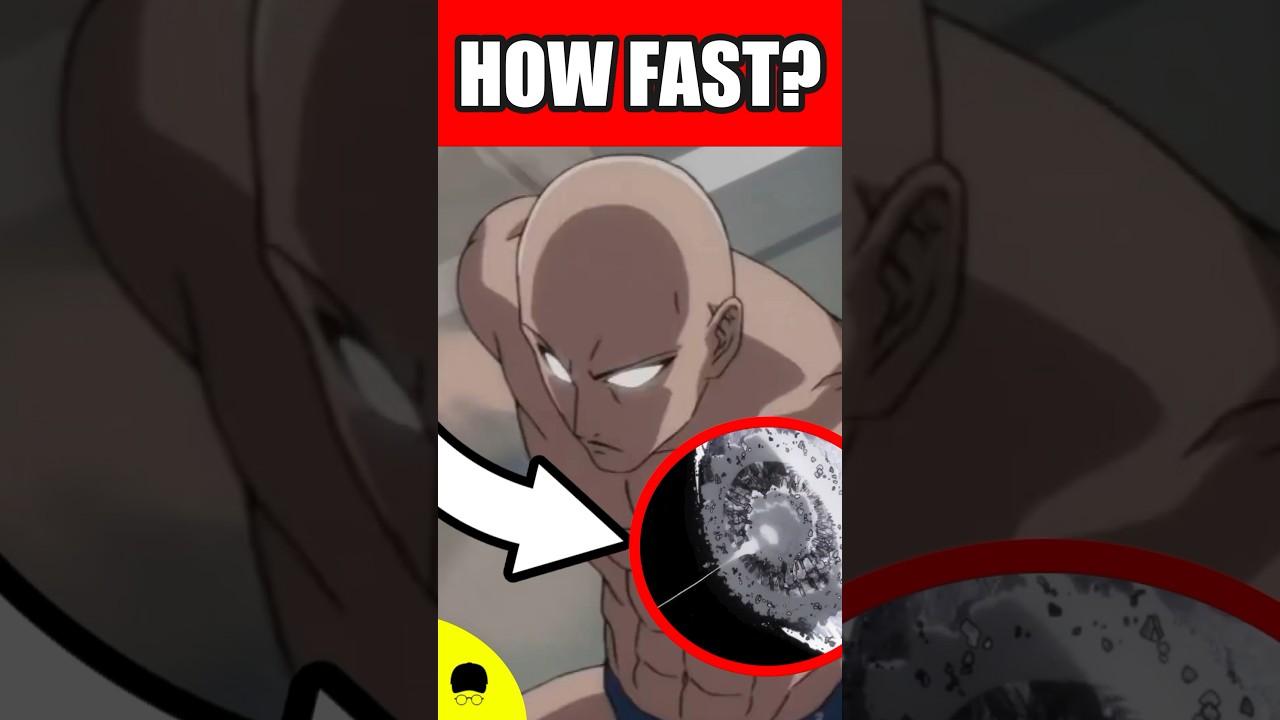 Saitama’s True Speed Is CRAZY #onepunchman