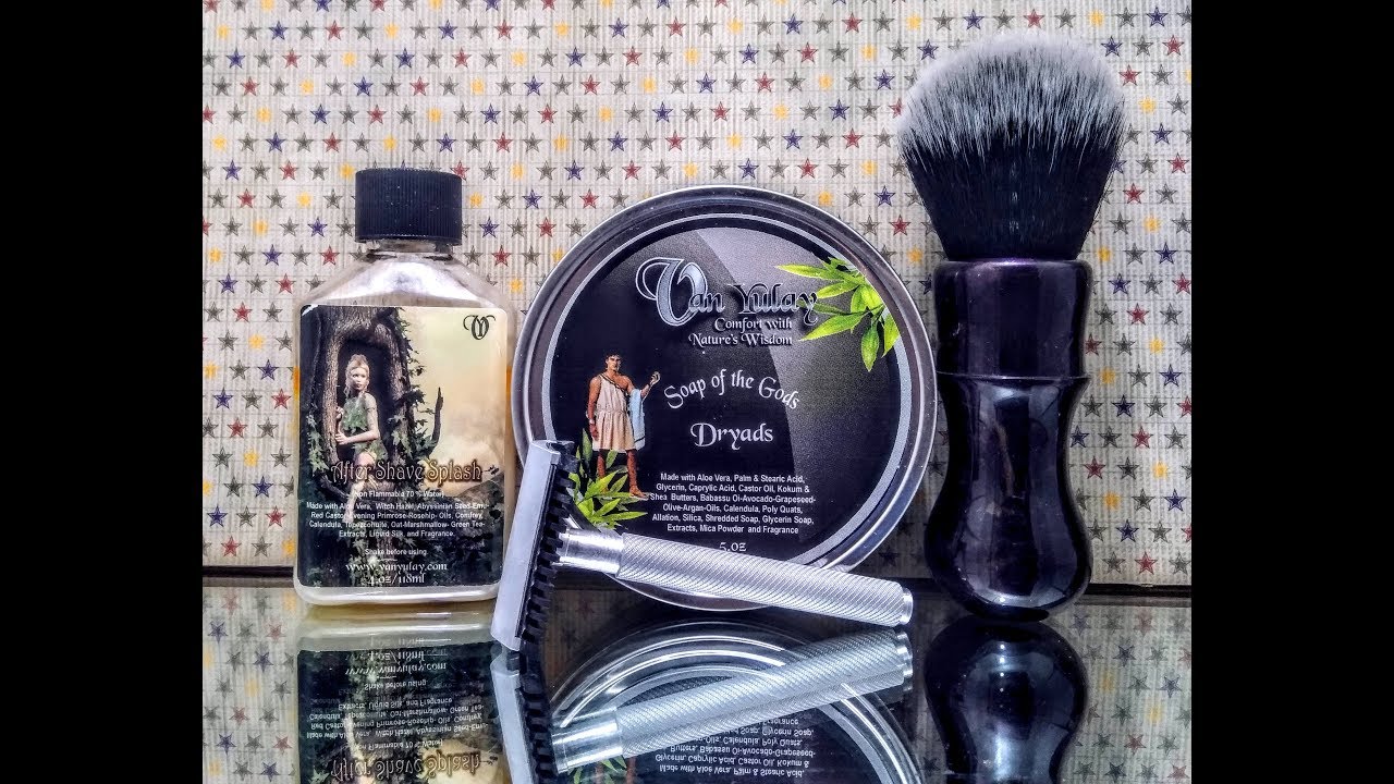 Saiver Razor, Van Yulay Dryads soap and aftershave
