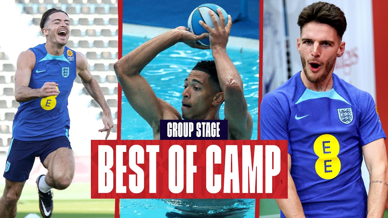 Saka's Basketball Skills, Walker v Grealish Sprint Race & Unseen BTS Footage🎬 | Best Of Group Stage