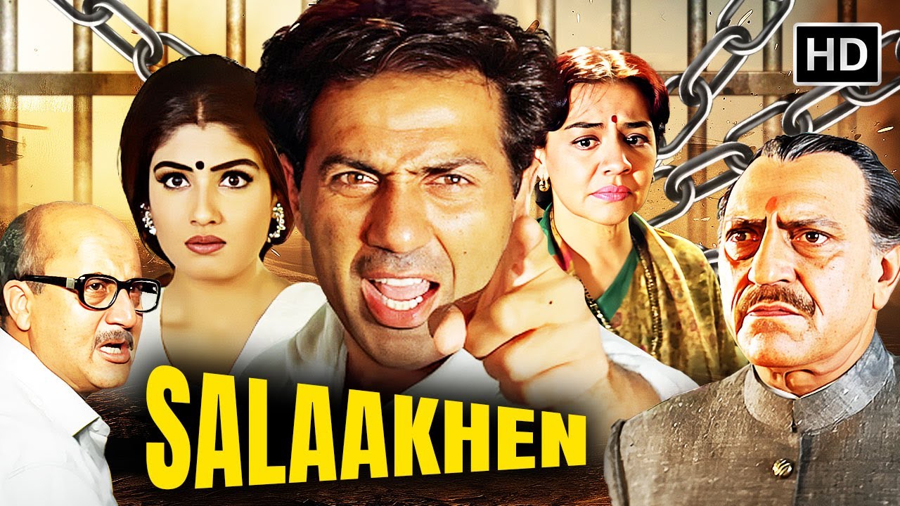 Salaakhen (1998) | Sunny Deol & Raveena Tandon’s Power-Packed Action Movie | Amrish Puri