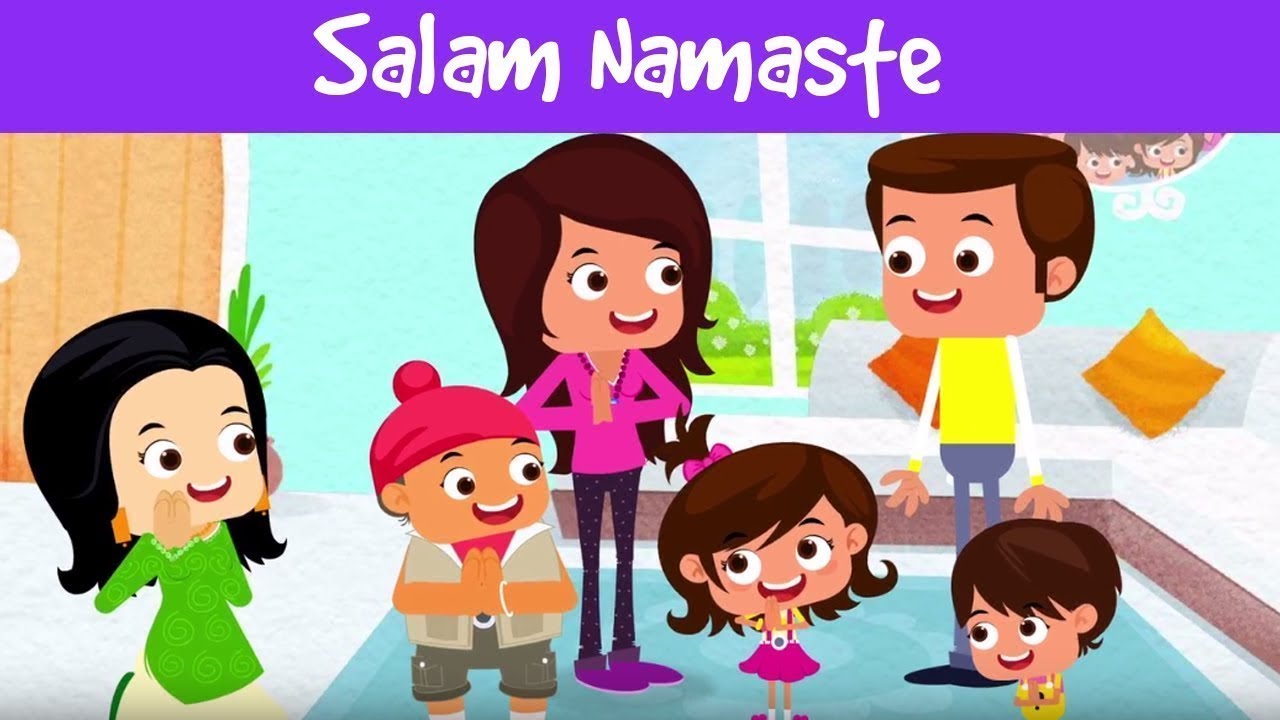 Salaam Namaste | बच्चों की कहानियां | Manners For Kid | Hello In Different Languages | Jalebi Street