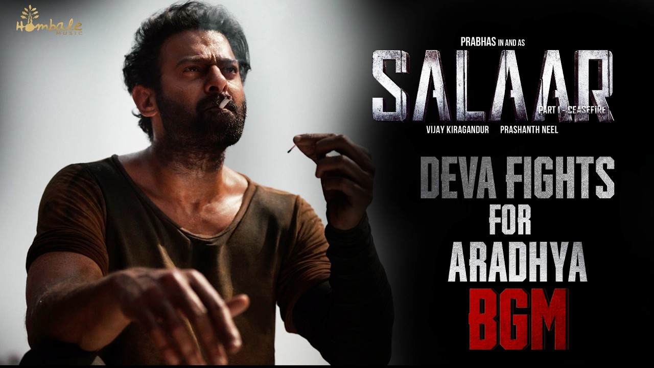 Salaar BGM – Deva Fights For Aradhya | RaviBasrur | Prasanth Neel | Vijay Kiragandur | Hombale Films