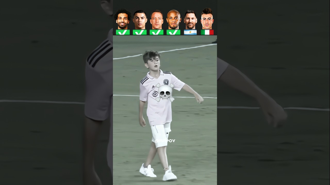 Salah vs Ronaldo vs Terry vs Kompany vs Messi vs El Shaarawy 🙈😲 