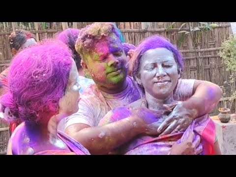 Sali Ke Sang Silver Vayanak Holi Putai/New Holi Bihari Style Mai/Family With Holi Video/Holi Putai