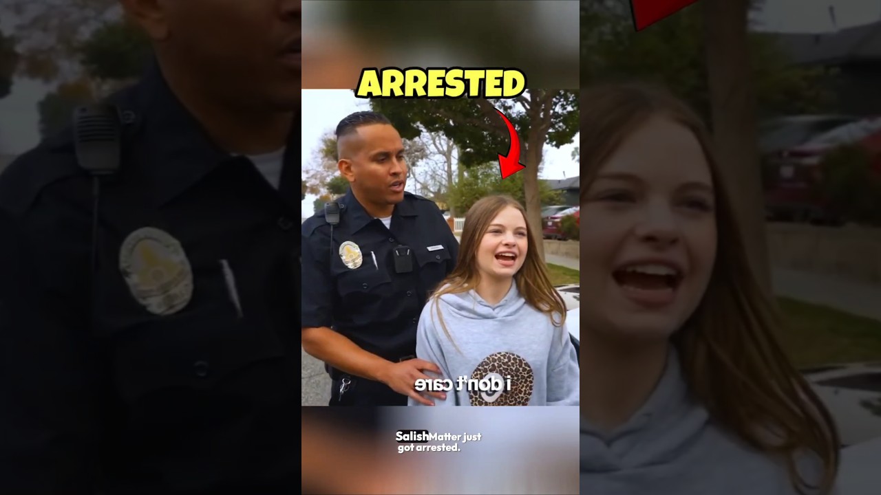 Salish Matter Just Arrested 🤯 Jordan is Crying 😭 #shorts