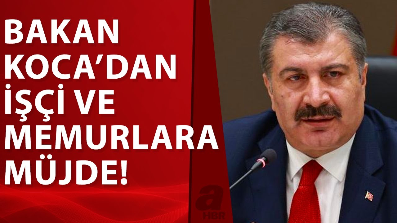 Sağlık Bakanı Fahrettin Koca'dan Flaş Açıklama! İşçi ve Memurların Tamamı İçin Aşı Hamlesi / A Haber