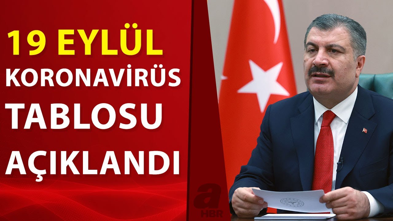 Sağlık Bakanlığı 19 Eylül 2021 cumartesi kovid-19 vaka ve vefat tablosunu açıkladı! İşte detaylar...