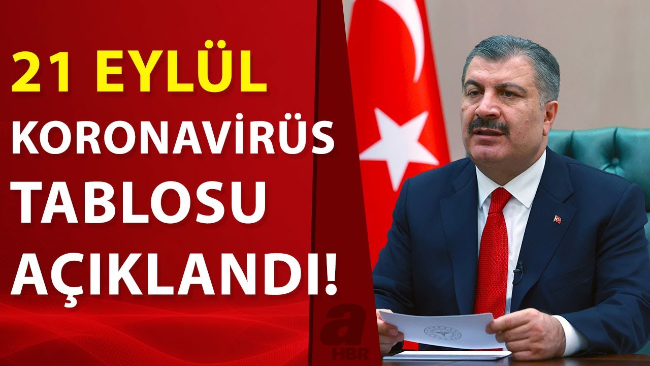 Sağlık Bakanlığı 21 Eylül 2021 cumartesi kovid-19 vaka ve vefat tablosunu açıkladı! İşte detaylar...