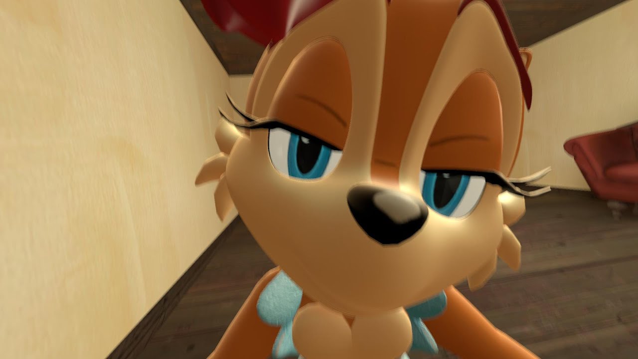Sally Acorn Unusual Approach and Kiss[SFM Sonic animation]