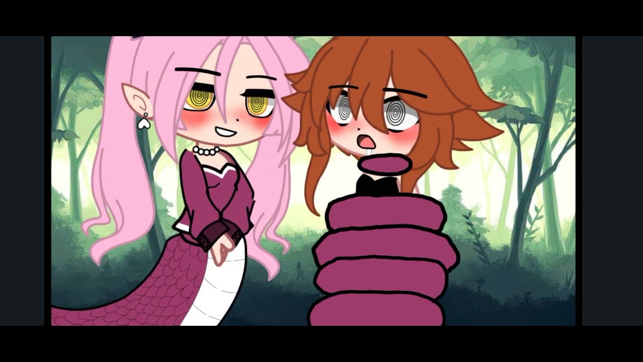 Sally la humana y Sasha la serpiente ~ Gacha Hypnosis 🏳️‍🌈💕🐍