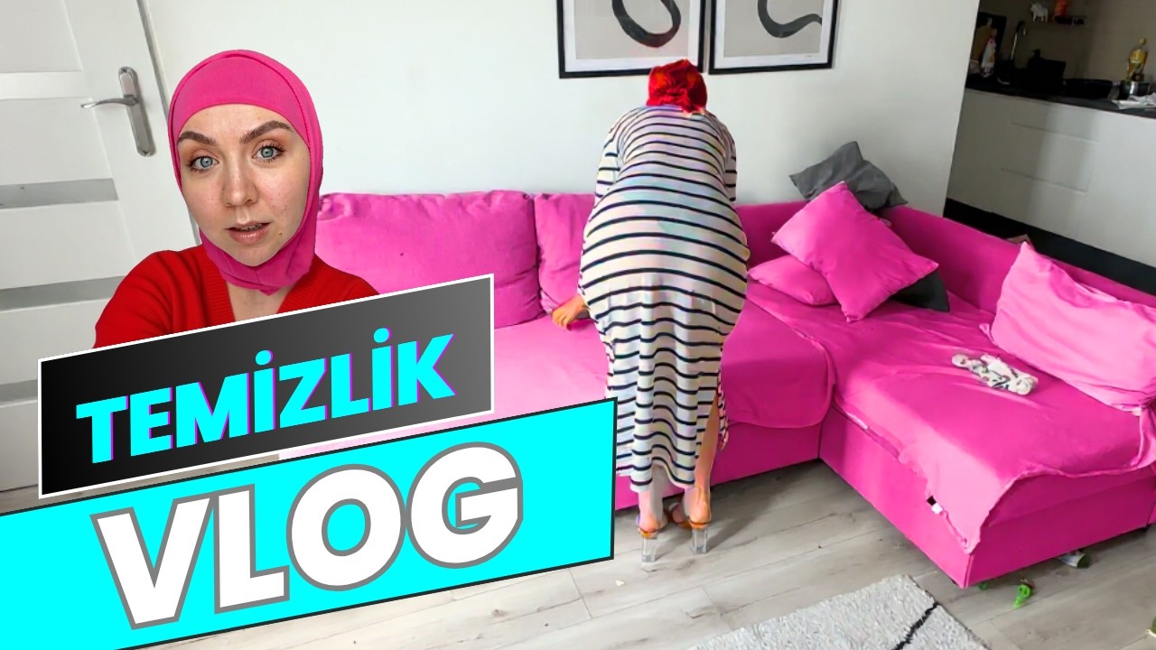 SALON TEMİZLİĞİ - Bayram Sonrası Sildim Süpürdüm! 🙋🏼‍♀️ #Vlog