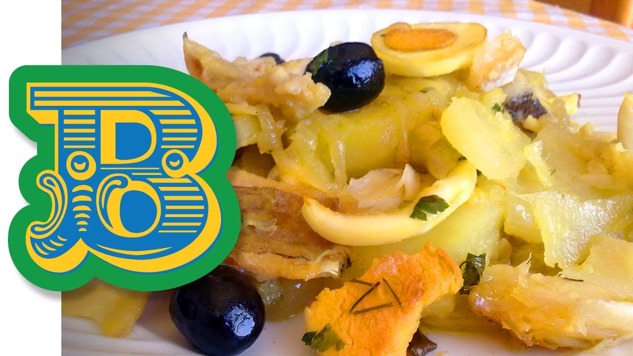 Salt Cod Recipe - a famous Portuguese Brazilian recipe.