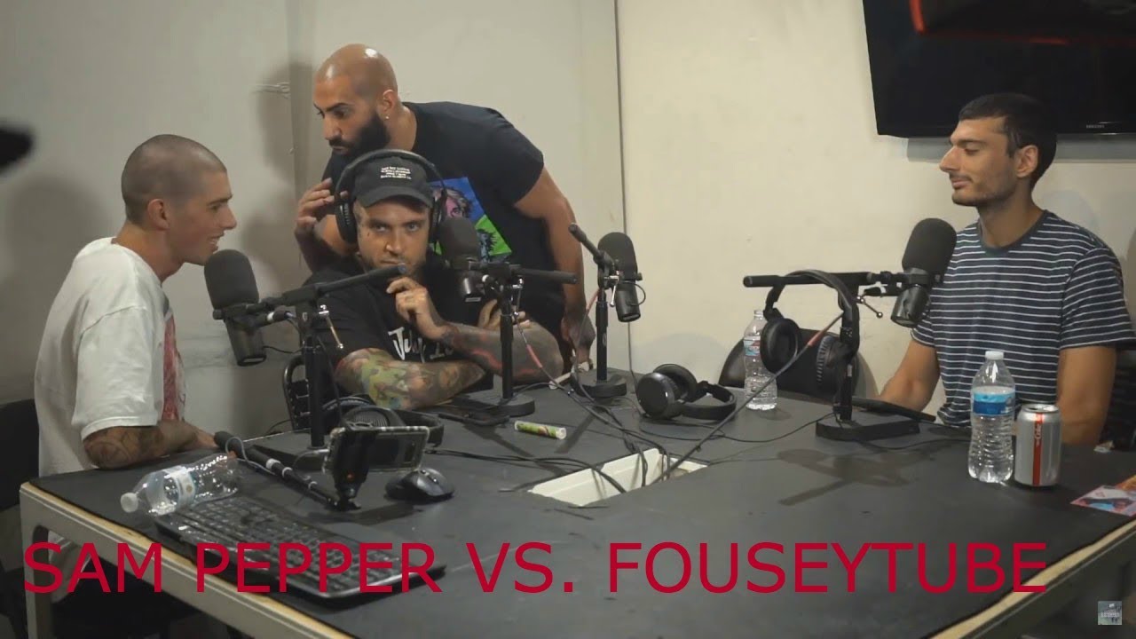 SAM PEPPER VS. FOUSEYTUBE on NO JUMPER (FULL ARGUMENT)