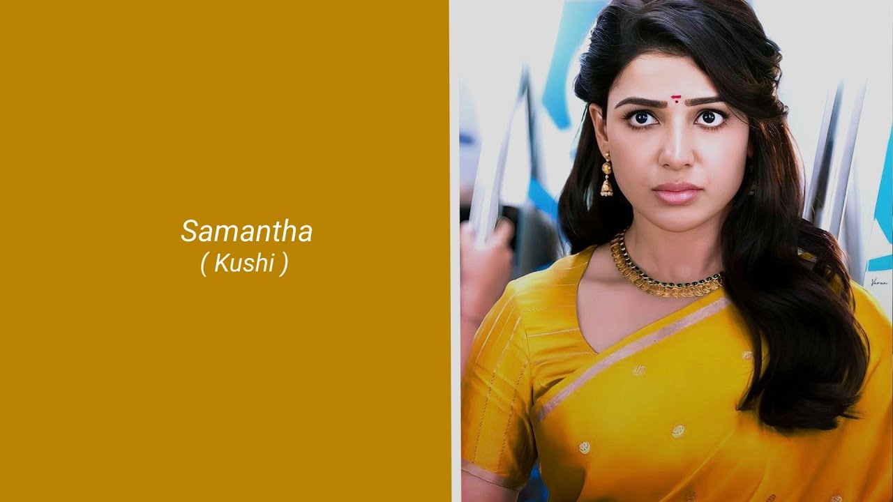Samantha | Vijay Deverakonda | romantic twixtor scenepack ( Kushi Movie scene )