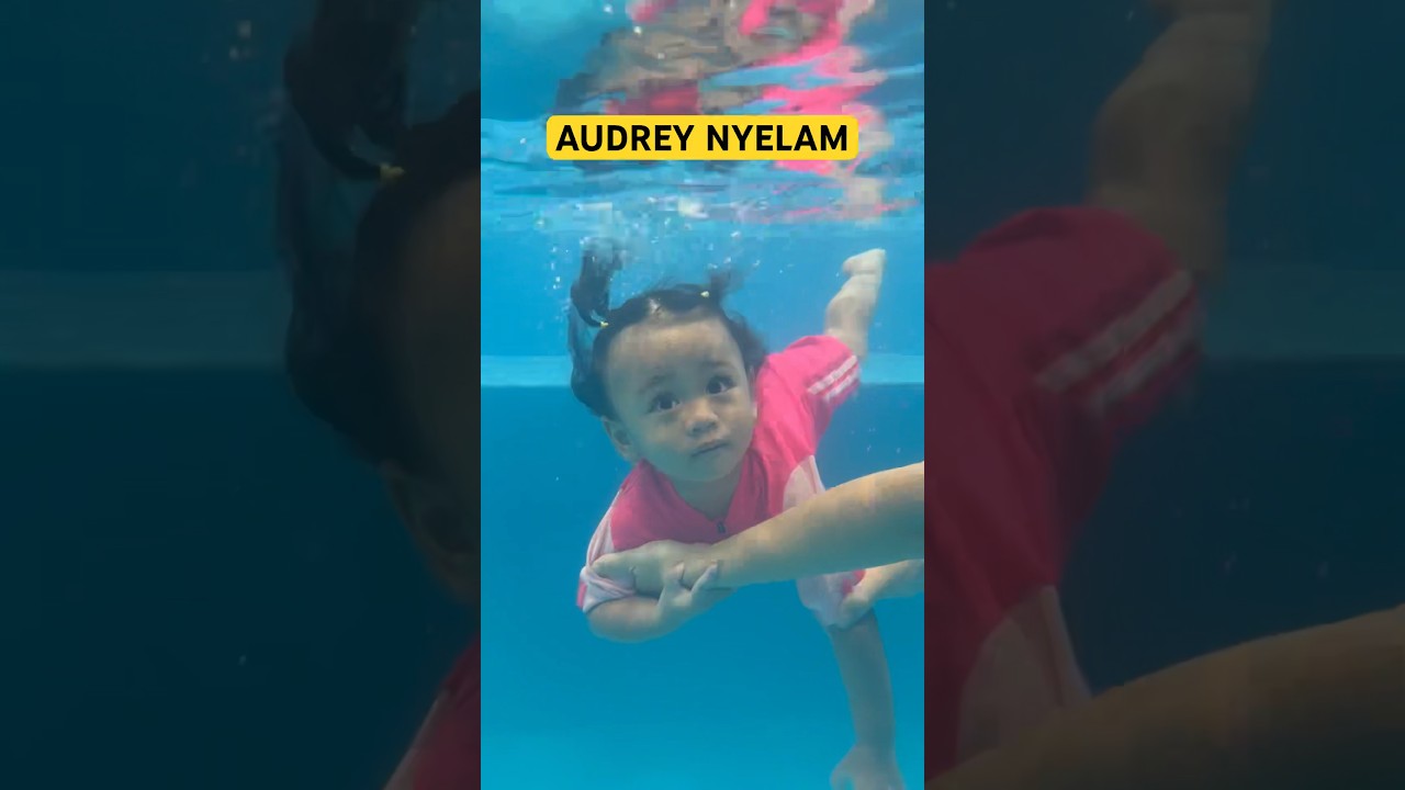 SAMANTHA ANTAR ADIK AUDREY BERENANG NYELAM PERTAMA KALI GA NANGIS