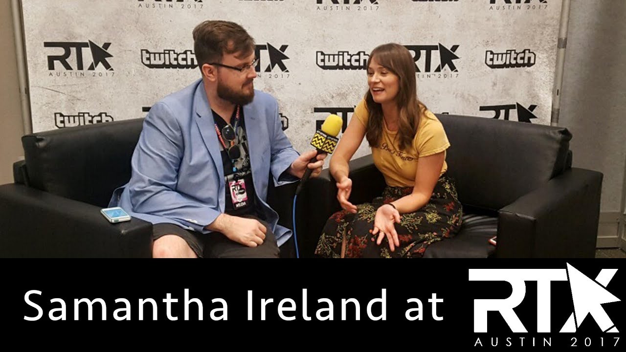 Samantha Ireland Talks RWBY and Camp Camp | RTX2017