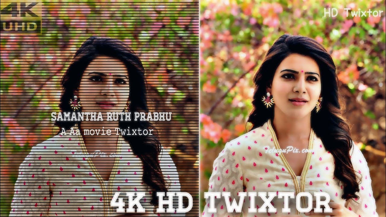 Samantha Ruth Prabhu | South actress twixtor | twixtor for edit | face| 4k Hd clips| Scenepacks|A aa