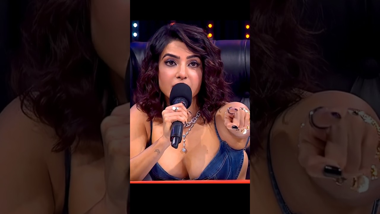 Samantha Ruth Prabhu hot cleavage show #samantha sam