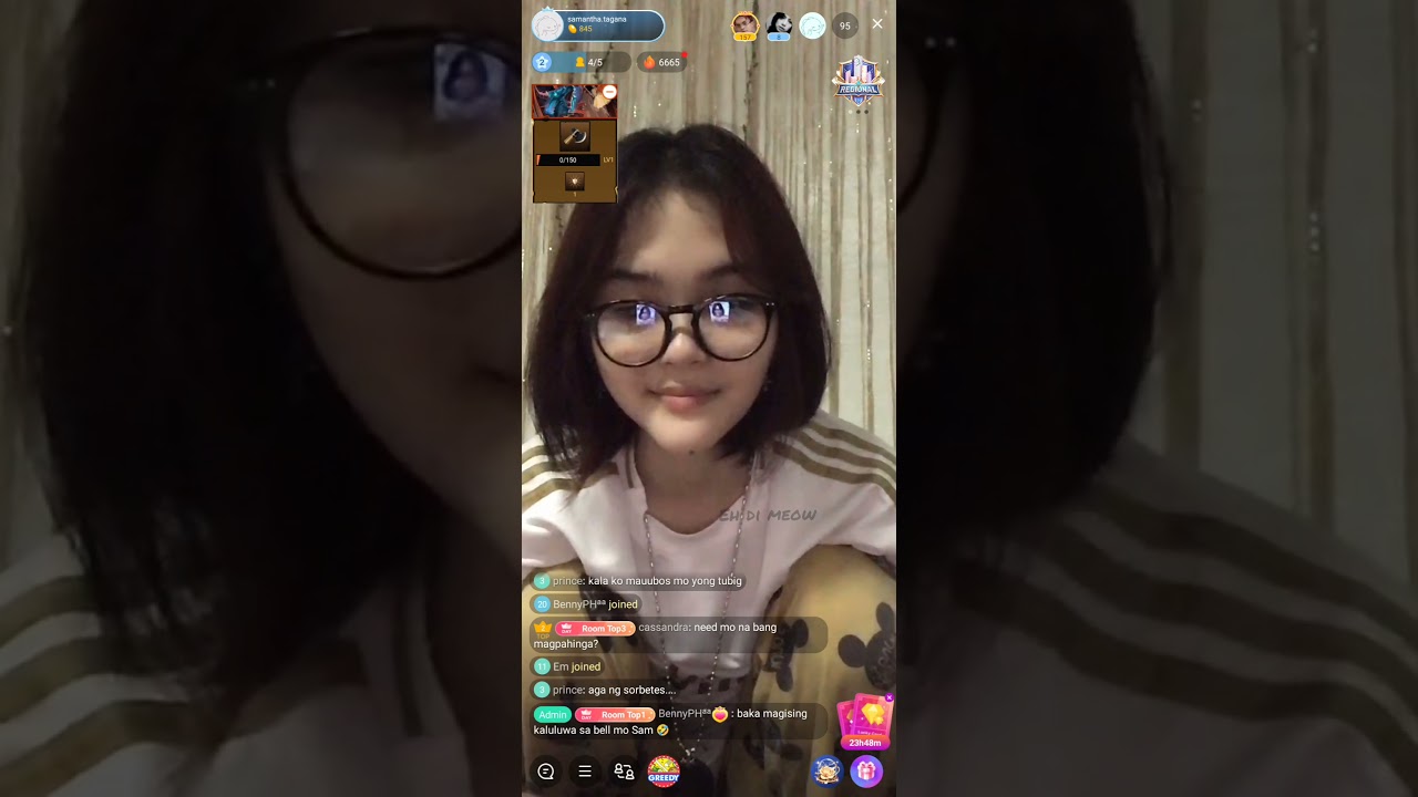 Samantha Tagana (Tamtam) || Bigo Live || Oct. 25, 2021