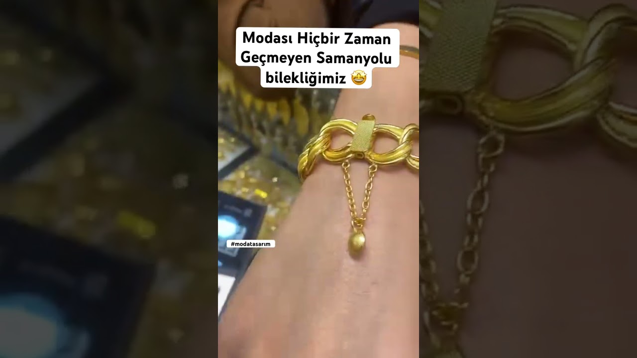 Samanyolu bileklik #altın #gold
