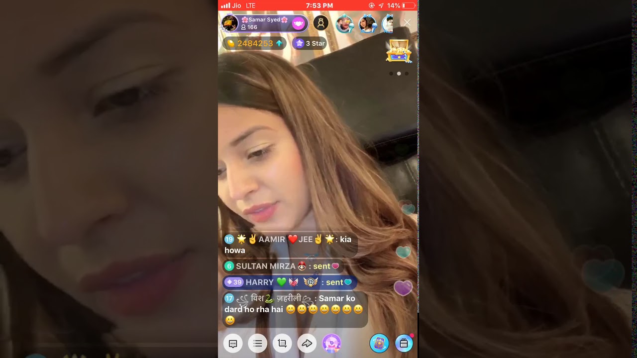 Samar syed bigo live got a new tattoo | one of the most beautiful bigo broadcaster 😍❤️