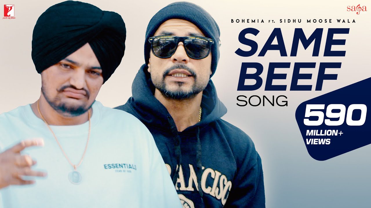 Same Beef Song | BOHEMIA | Ft. Sidhu Moose Wala | Byg Byrd | Punjabi Song | Rap Song | Music Video