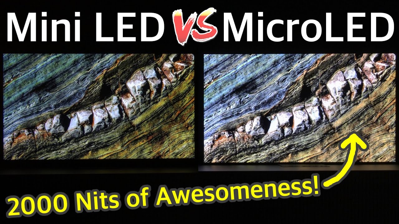Samsung 89-inch MicroLED vs 85