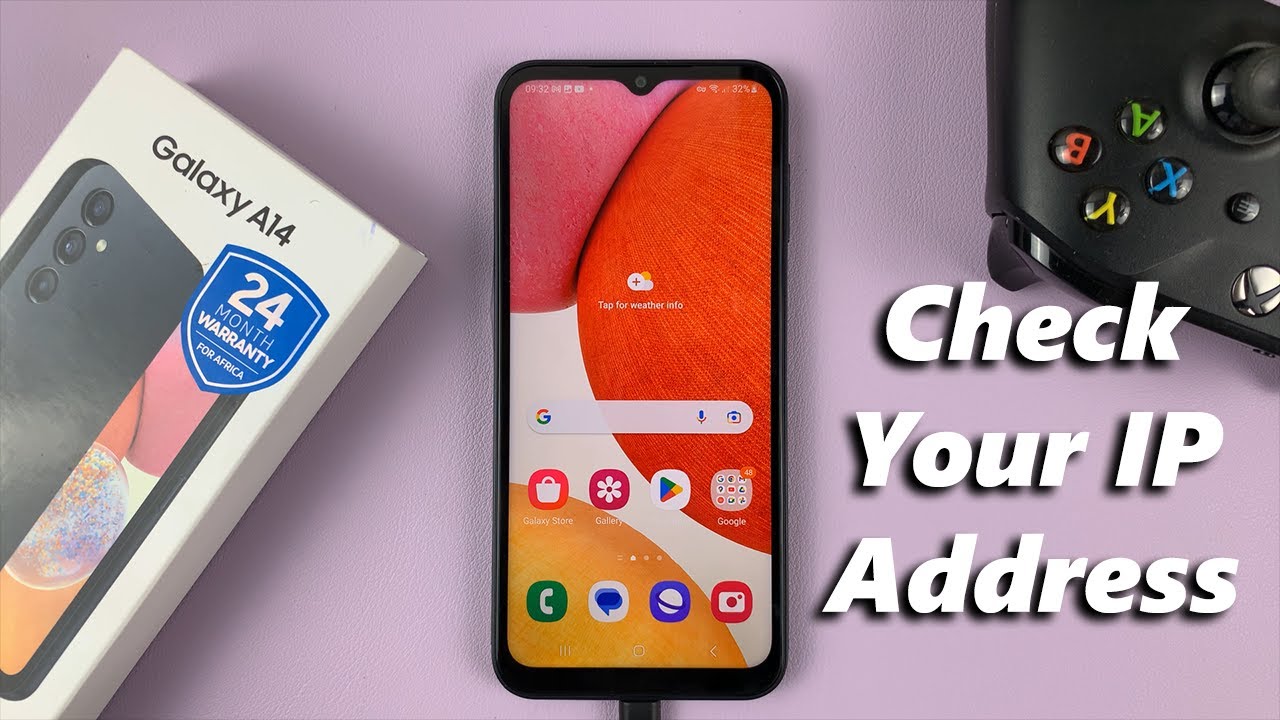 Samsung Galaxy A14: How To See Your IP Address