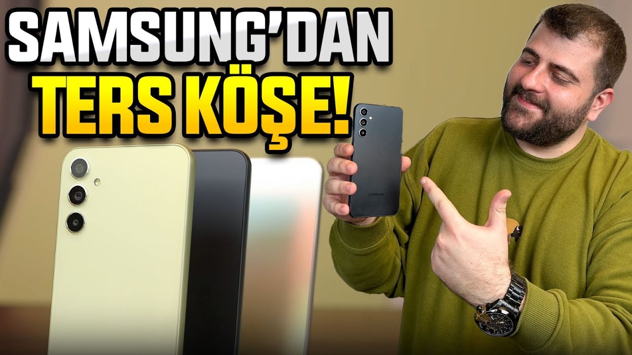Samsung Galaxy A34 ön inceleme! Abisi A54'ü kıskandıran telefon!