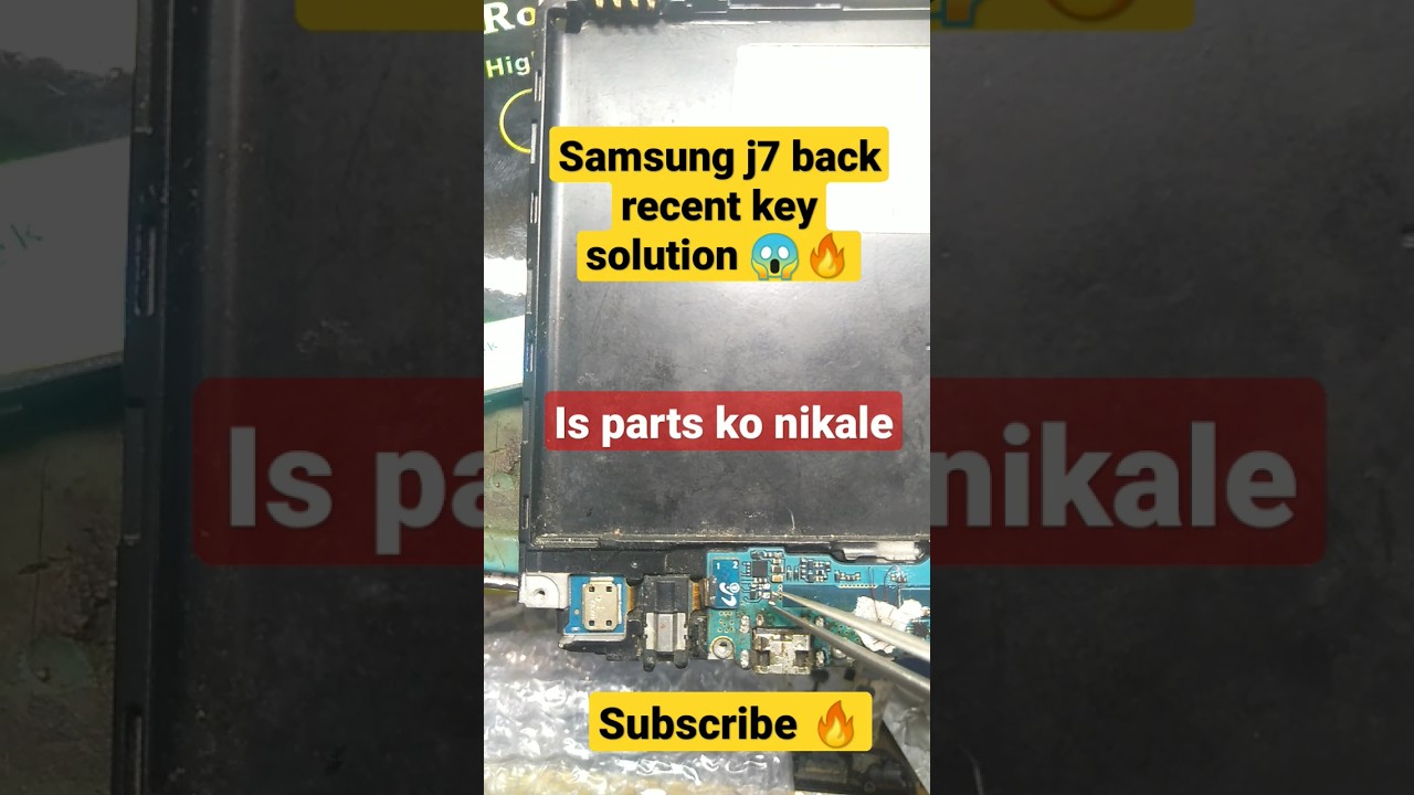 Samsung galaxy j700f j7 j7 next back key recent key note work solution🔥💯#viral #shortsvideo #shorts