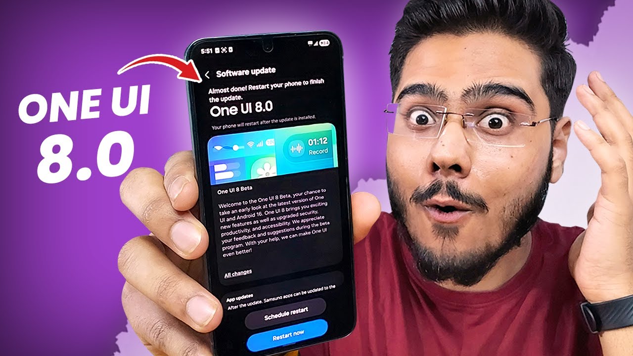 Samsung One UI 8.0 Update is here! | Amazing Features, Android 16, Beta Update