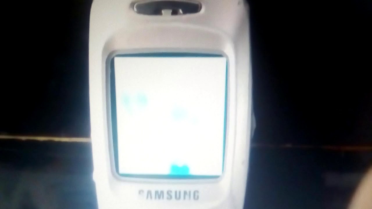 Samsung SGH-C200 on/off with LG KG280 sound