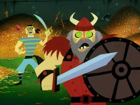 Samurai Jack - The Scotsman fights the Sirens