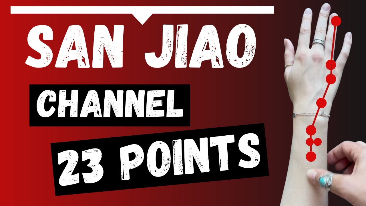 San Jiao Channel Meridian and its 23 Acupuncture Points (Functions & Location)