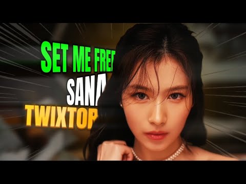 Sana Set Me Free Twixtor Clips #twice #sana #twixtor