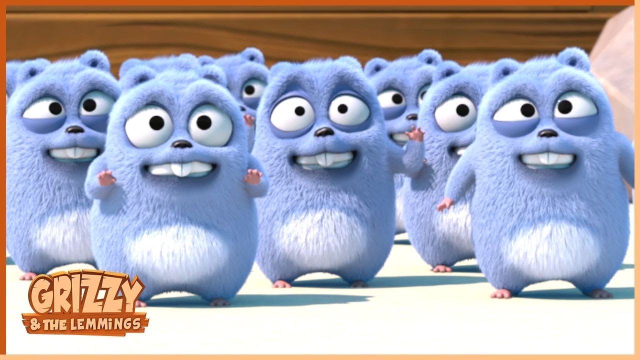 Sand Lemmings | Grizzy & the lemmings | 25' Compilation | 🐻🐹 Cartoon for Kids
