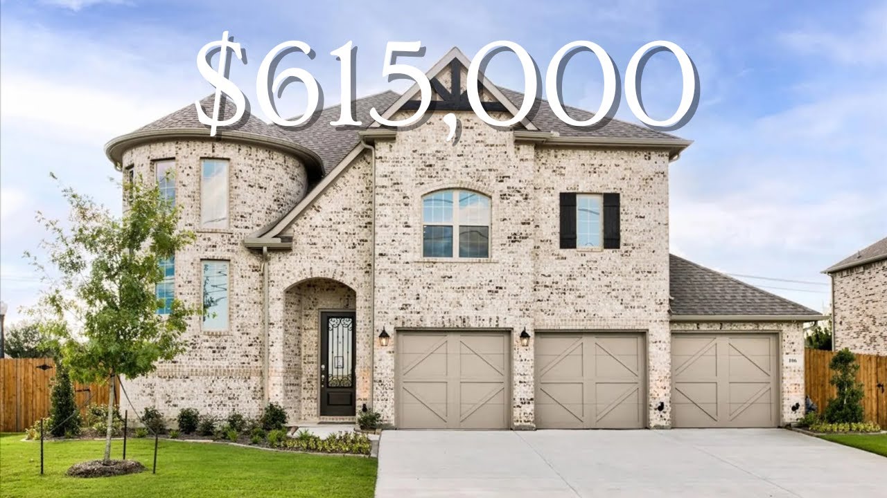 SANDLIN HOMES Model Home Tour in Seeton Estates | Living in Dallas Texas: Mansfield, Texas