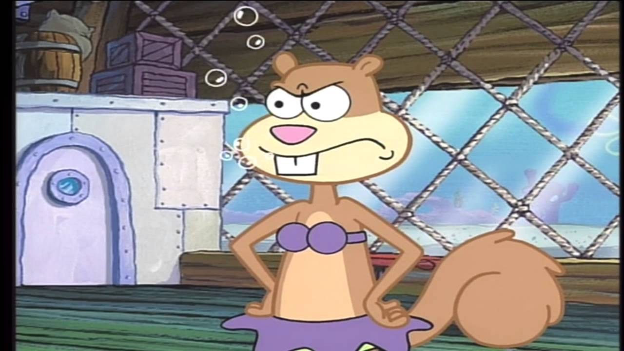 Sandy Cheeks Proves Land Creatures are Better