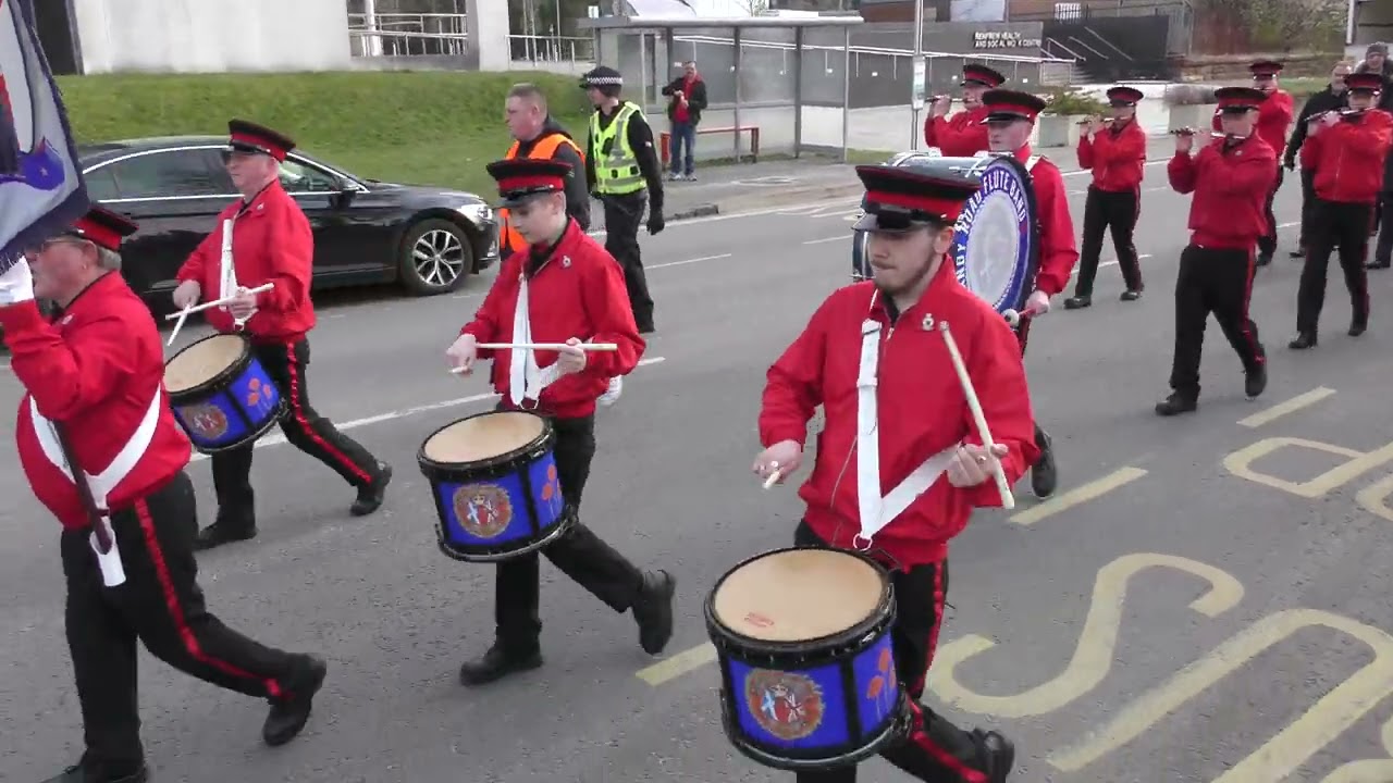 Sandy Road FB Andrew Currie Memorial Parade Renfrew 2023 2