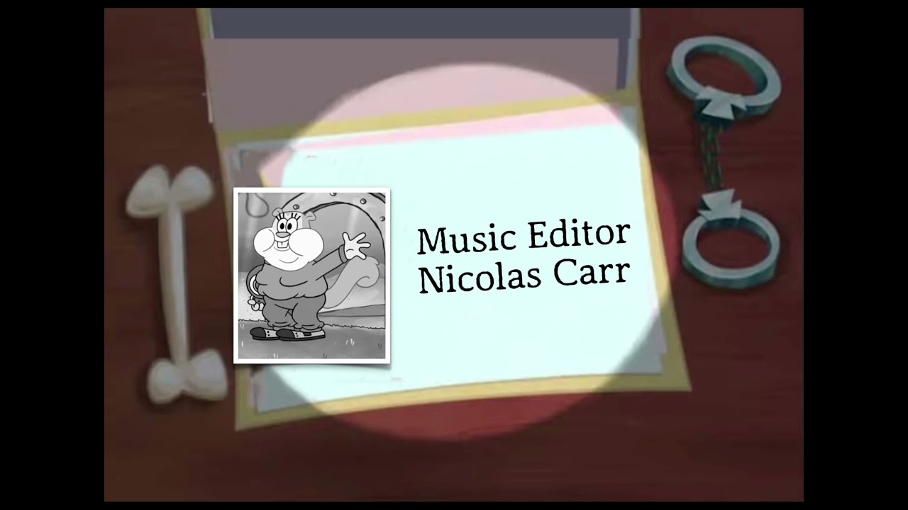 Sandy’s Nutty Nieces Title Card (TUFF Puppy Style)