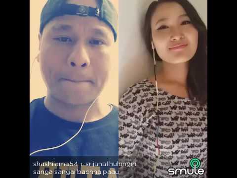 sanga sangai baachna paau cover by shashi lama and srijana thulungi rai