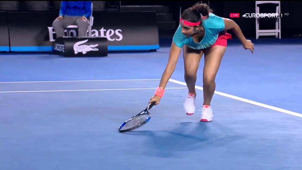 Sania Mirza Bouncing