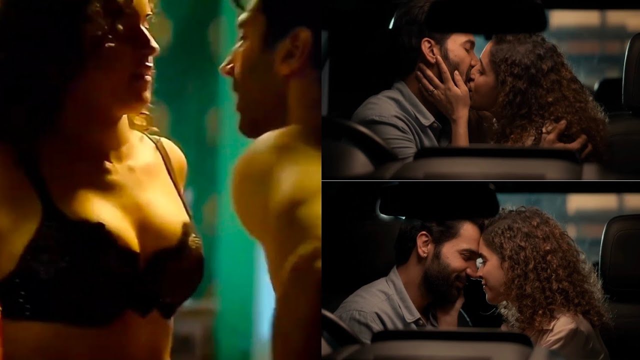 Sanya Malhotra Lip lock Scenes, Reel Depot