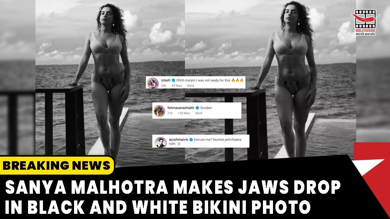 Sanya Malhotra Makes Jaws Drop In Bikini Photo, Check Out The Diva's Hottest Bikini Pictures