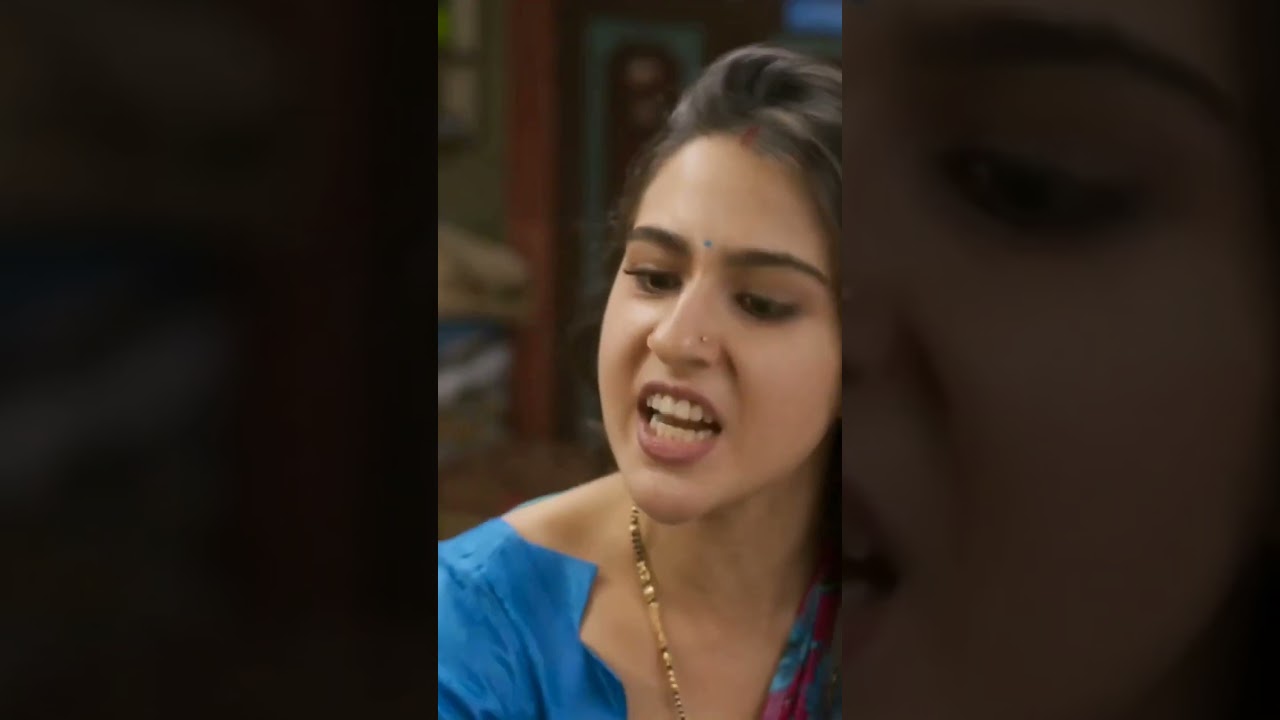 Sara Ali Khan, Vicky kaushal, Viral Movie Scene, #zarahatkezarabachke #shorts