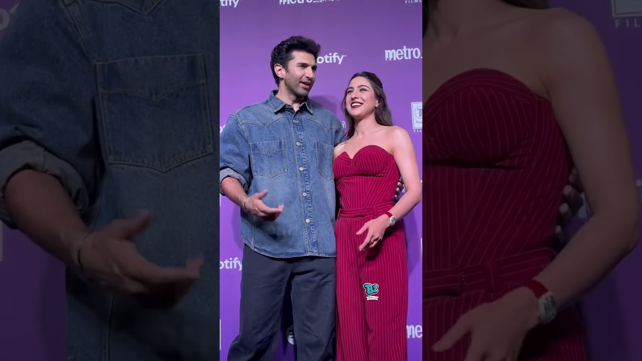Sara Ali Khan’s Special Bond with Aditya Roy Kapoor😍👀❤️‍🔥 #buzzzookascrolls
