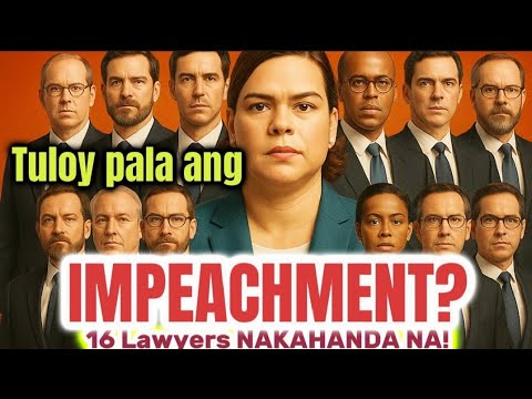 Sara Duterte’s 16 Legal Warriors: Inside the Elite Team Defending the VP in Impeachment Trial