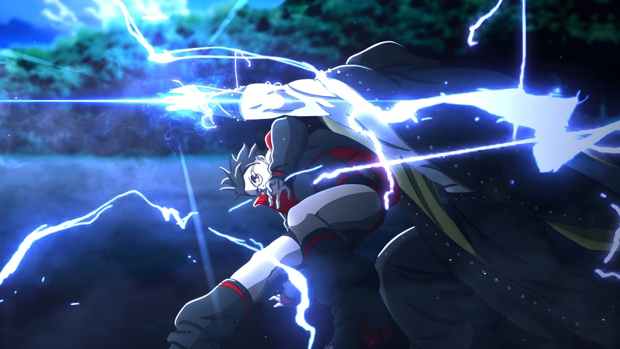 Sarada vs Hidari | Manga Animation | Alight Motion