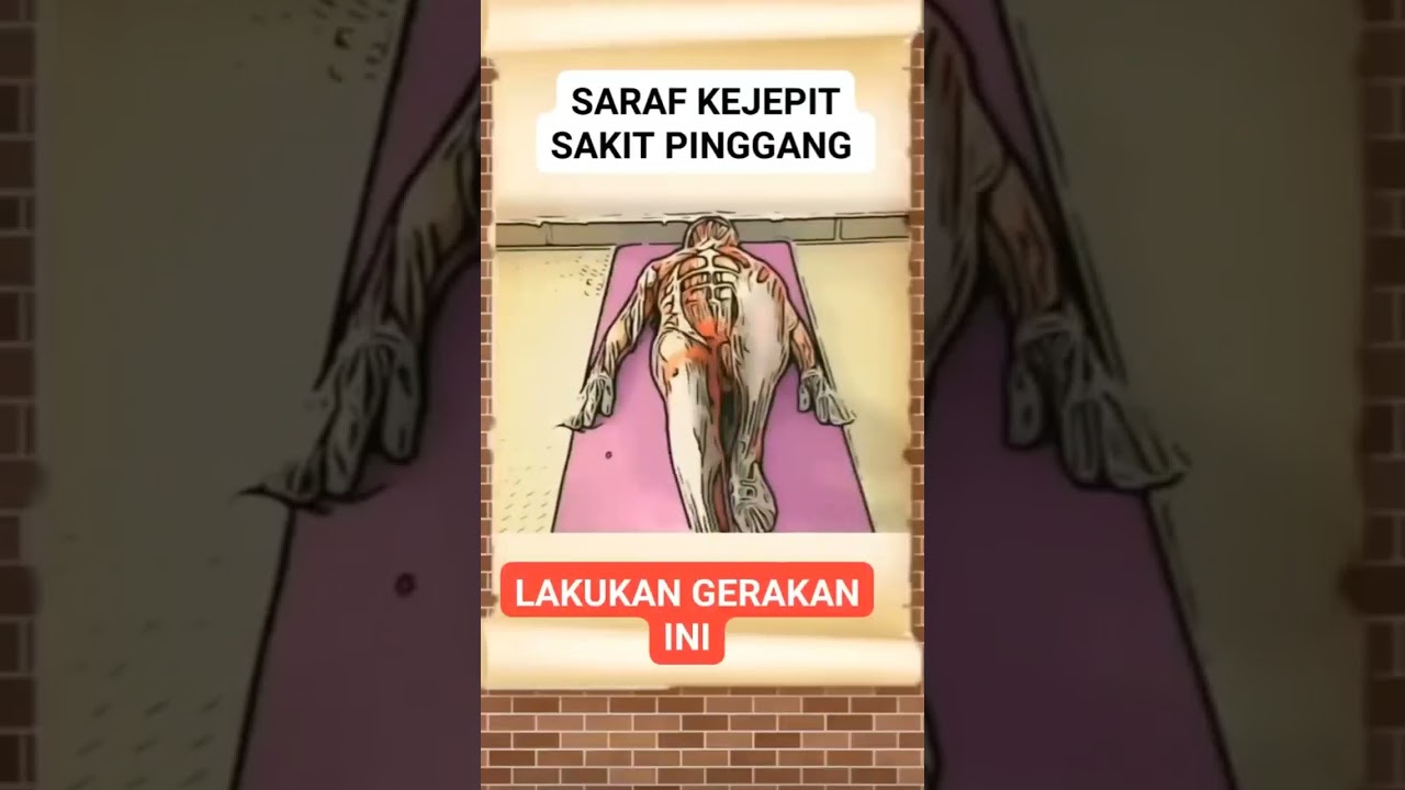 Saraf Kejepit / Sakit Pinggang Lakukan Gerakan Ini Dijamin Langsung Enakan #fyp #sarafkejepitsembuh