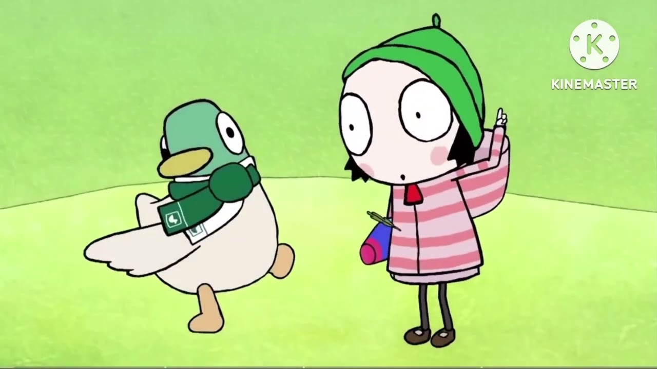 Sarah and duck horror movie promo Goanimate network 2